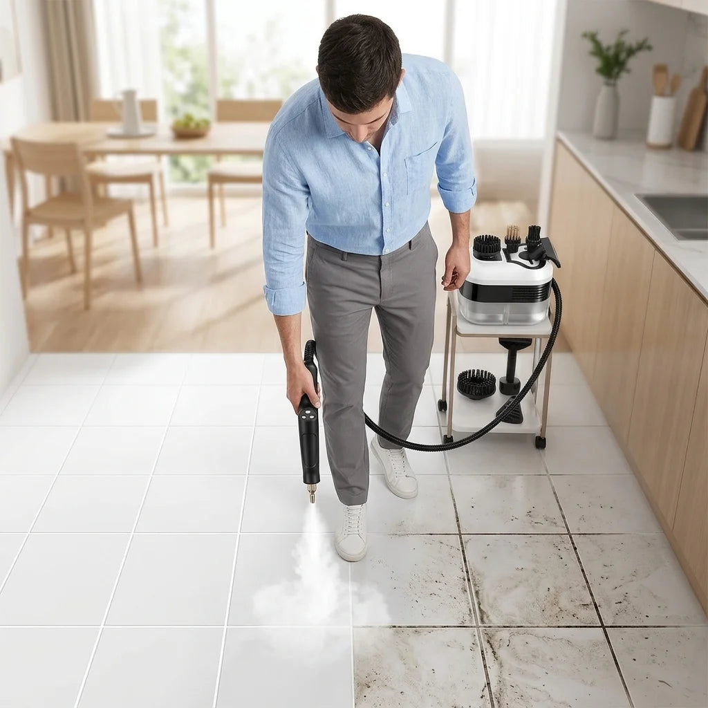 Καθαριστής Ατμού Υψηλής Πίεσης 2500W- Βαθύς καθαρισμός κάθε επιφάνειας, άμεσα